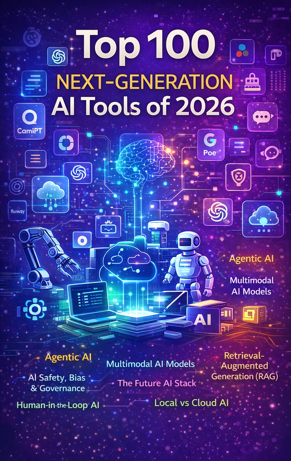 Top 100 Next-Generation AI Tools of 2026